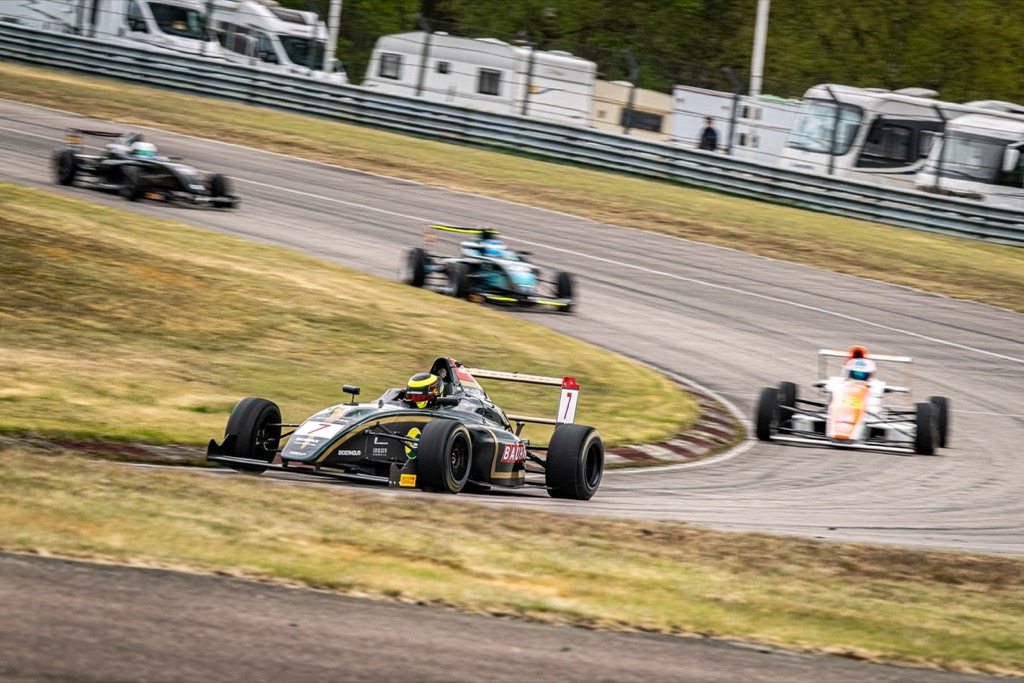 Dobbelt op på mesterskabskamp til Grand Prix Danmark.
(Foto: Grippo)